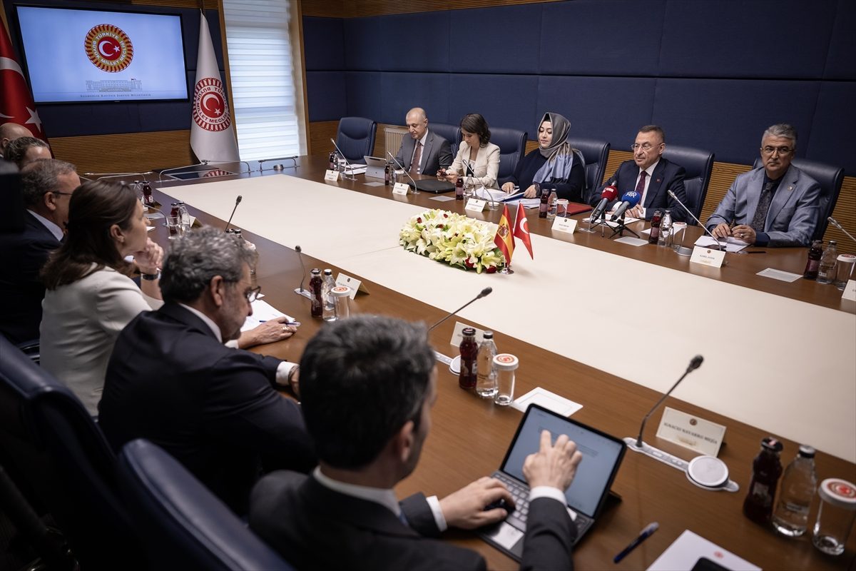TBMM Dışişleri Komisyonu Başkanı Oktay, İspanyol mevkidaşı Noguera ile görüştü