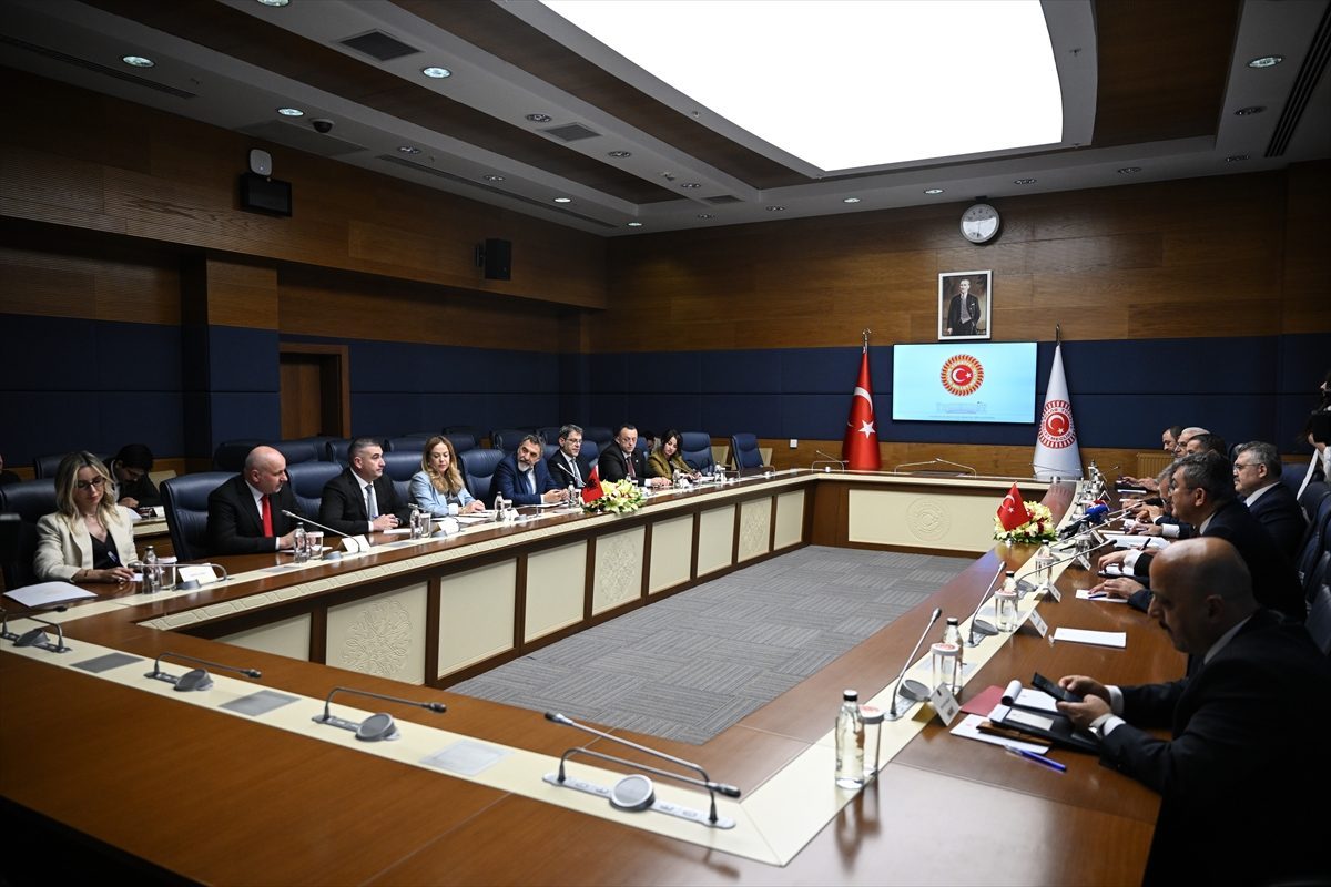 TBMM Güvenlik ve İstihbarat Komisyonu Başkanı Tipioğlu, Arnavutluk heyeti ile görüştü: