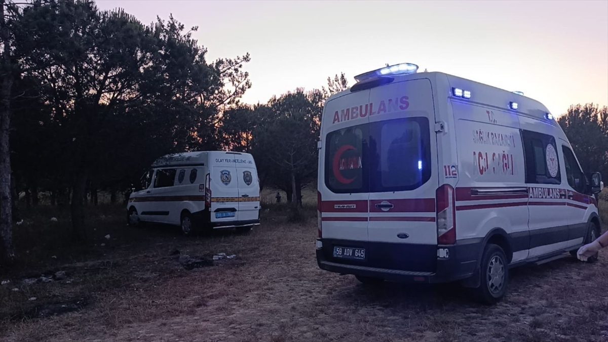 Tekirdağ’da ormanlık alanda erkek cesedi bulundu