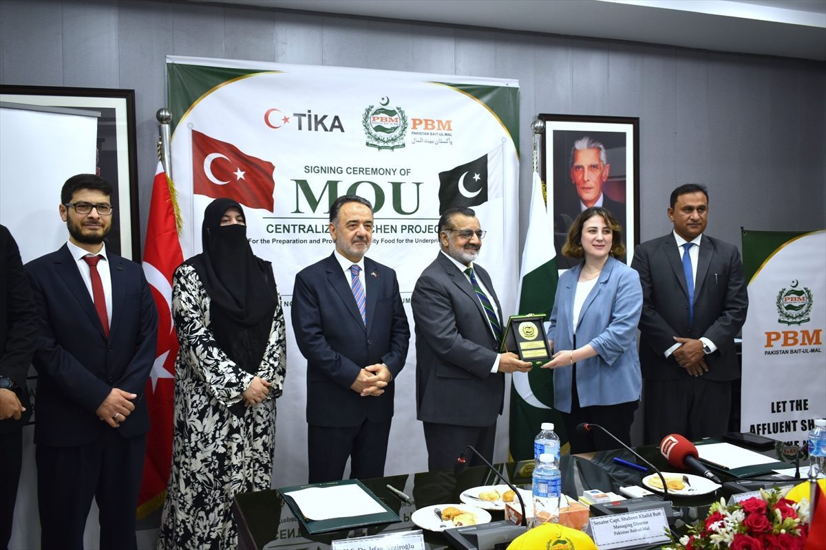 TİKA’dan Pakistan’da günlük 15 bin kişiye hizmet verecek “Merkezi Aşevi Projesi”