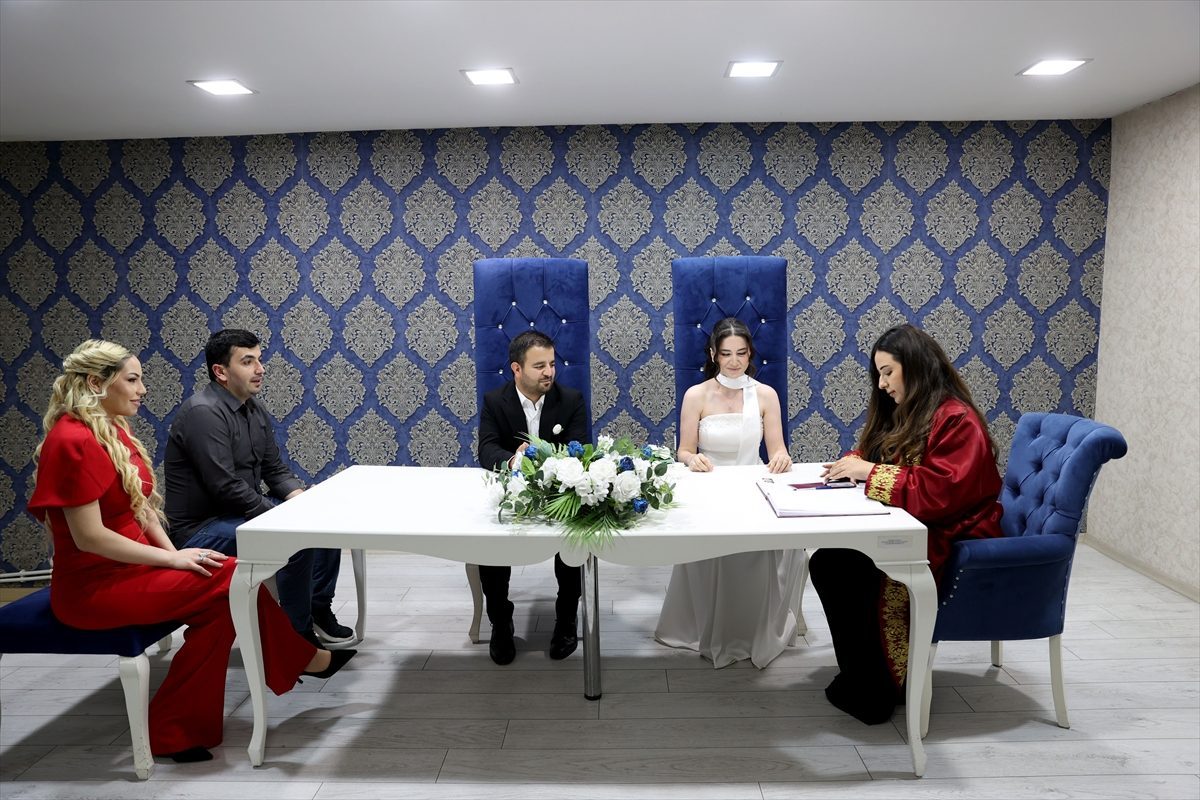 Trakya’da özel bir tarihte nikah kıymak isteyen çiftler “26.06.2026”yı tercih etti