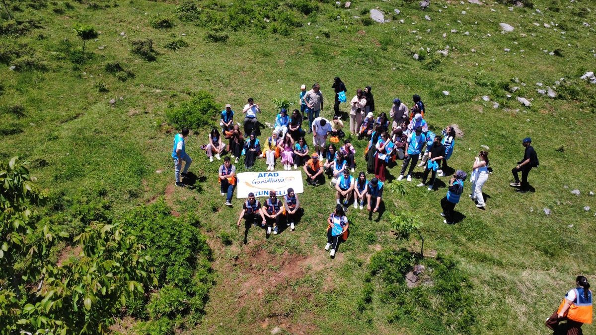 Tunceli’de AFAD gönüllüleri tatbikatlarla afetlere karşı bilinçlendiriliyor
