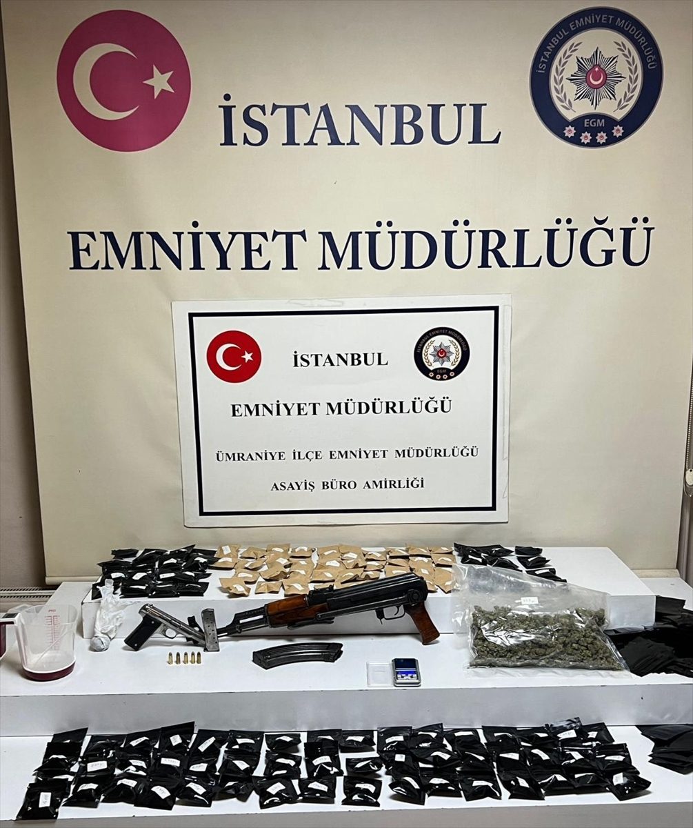 Ümraniye’de uyuşturucu operasyonlarında yakalanan 6 kişi tutuklandı