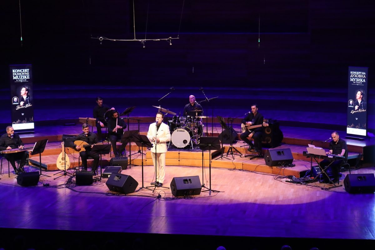 Üsküp’te tasavvuf musikisi konseri düzenlendi