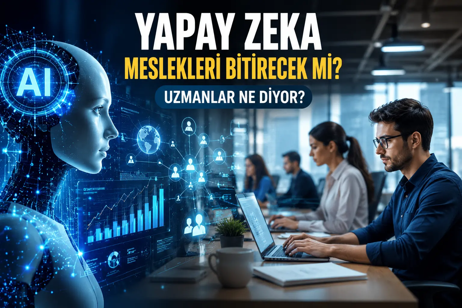 Yapay Zeka Meslekleri Bitirecek mi? Uzmanlar Ne Diyor?