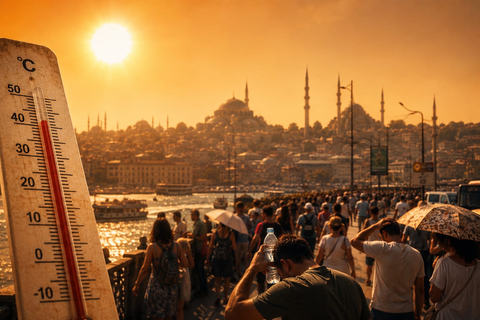 İklim değişikliği İstanbul’u tehdit ediyor: Sıcaklar binlerce can kaybına yol açabilir