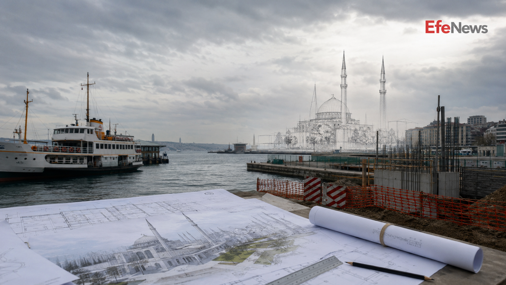 Tartışmalar yaratan Kadıköy Rıhtım Camisi için ilk adım atıldı