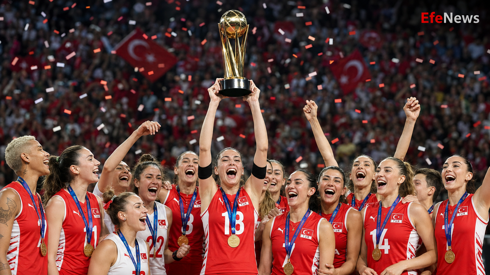 Filenin Sultanları Zirveyi Yeniden Fethetti: Kupayı Türkiye’ye Getirdi