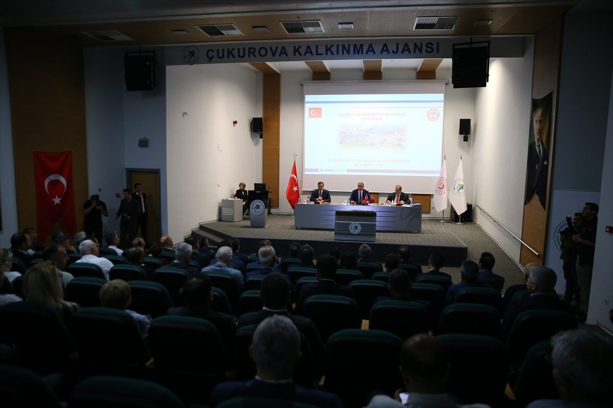 Adana’da İl Koordinasyon Kurulu Toplantısı yapıldı
