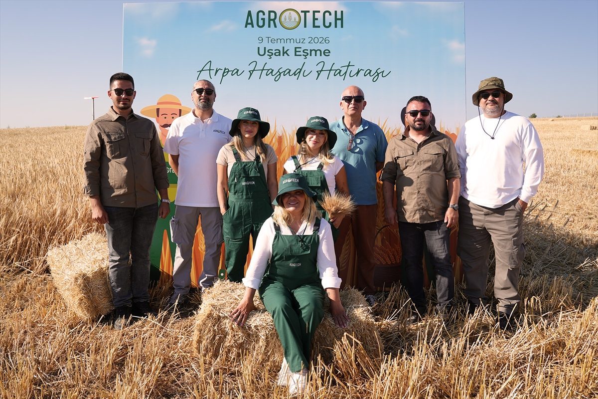Agrotech 2026 yılı arpa hasadını yaklaşık 200 ton üretimle tamamladı
