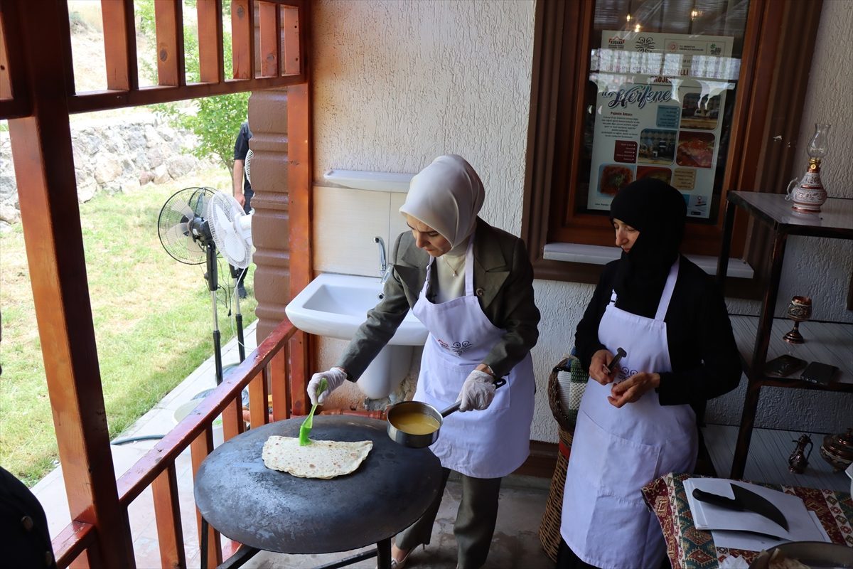 Aile ve Sosyal Hizmetler Bakanı Göktaş, Erzincan’da kadın kooperatiflerini ziyaret etti