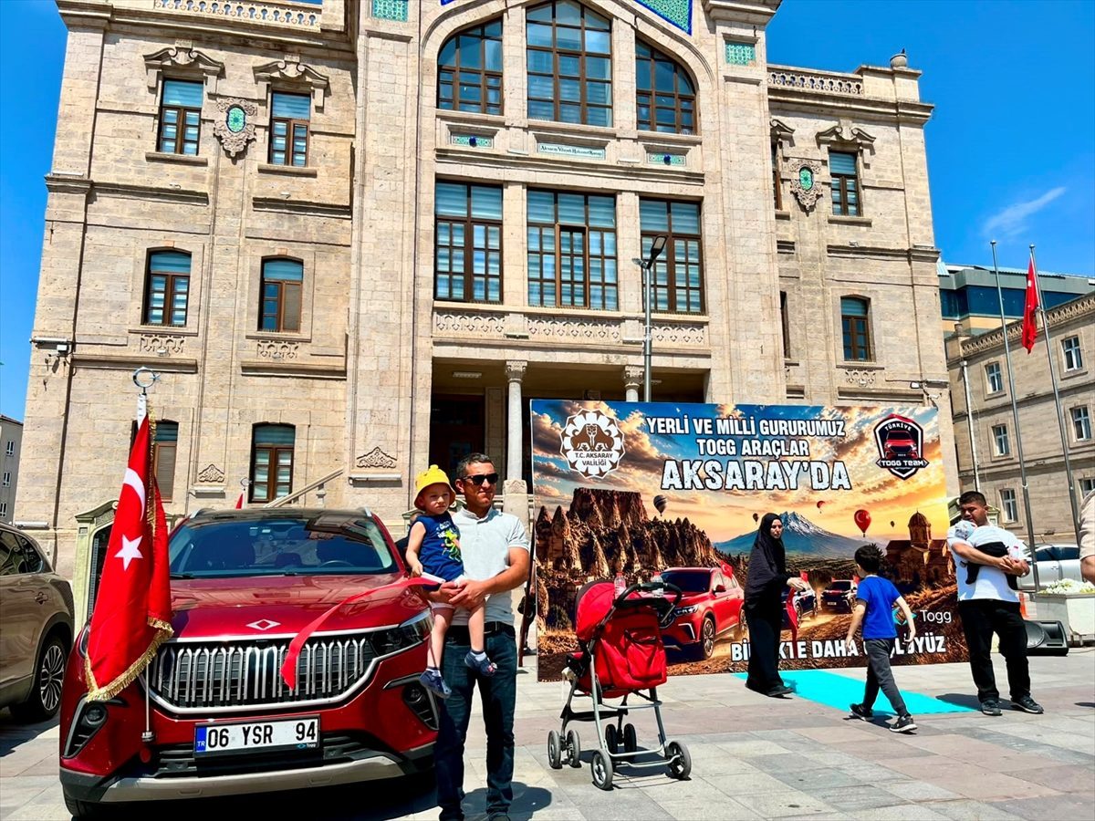Aksaray’da “TOGG Team Türkiye” gezi turu başladı