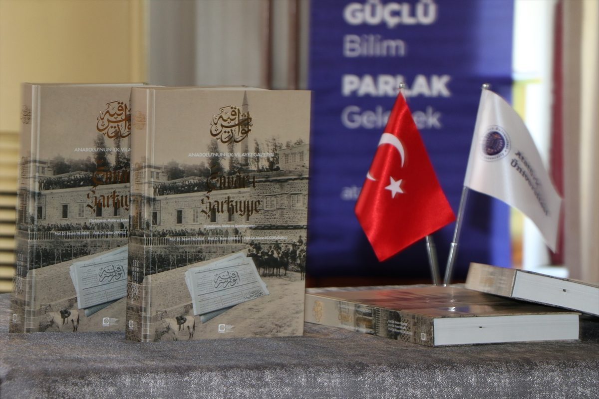 Anadolu’da yayımlanan ilk gazete Envar-ı Şarkıyye’nin 159 yıllık yolculuğu kitaplaştırıldı