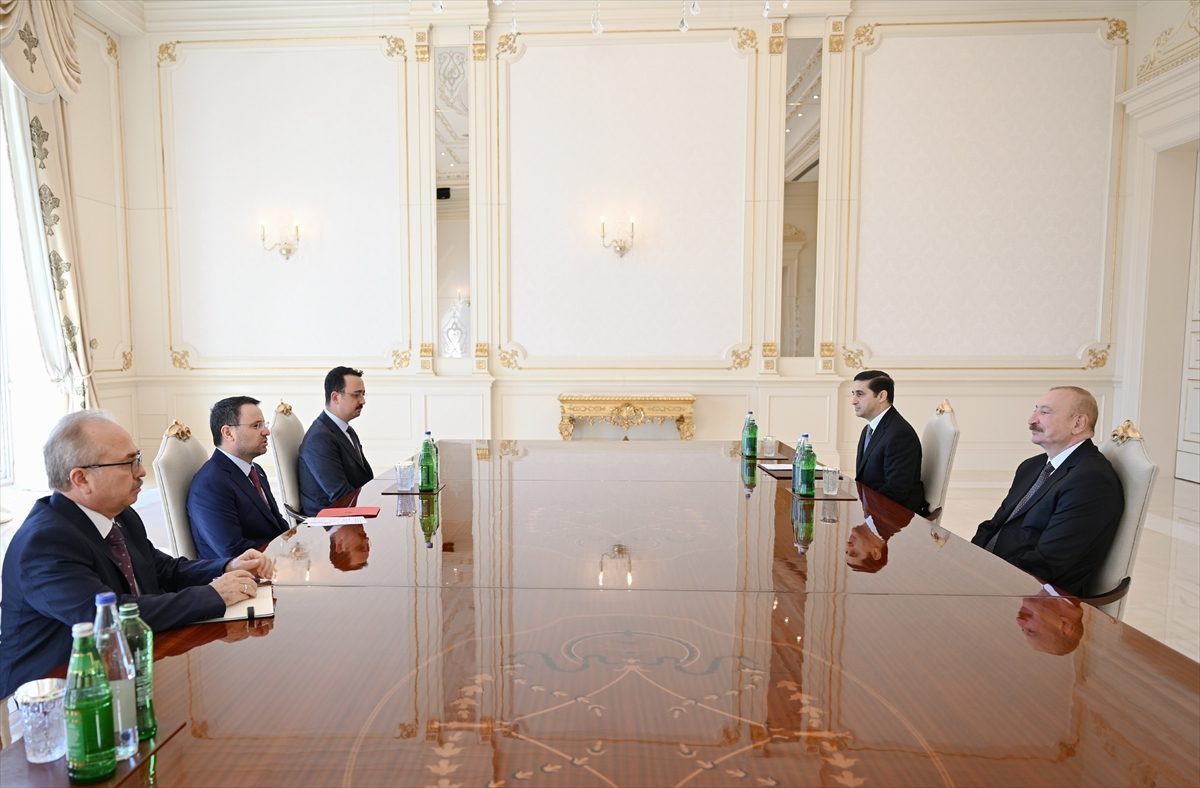 Azerbaycan Cumhurbaşkanı Aliyev, Adalet Bakanı Gürlek’i kabul etti