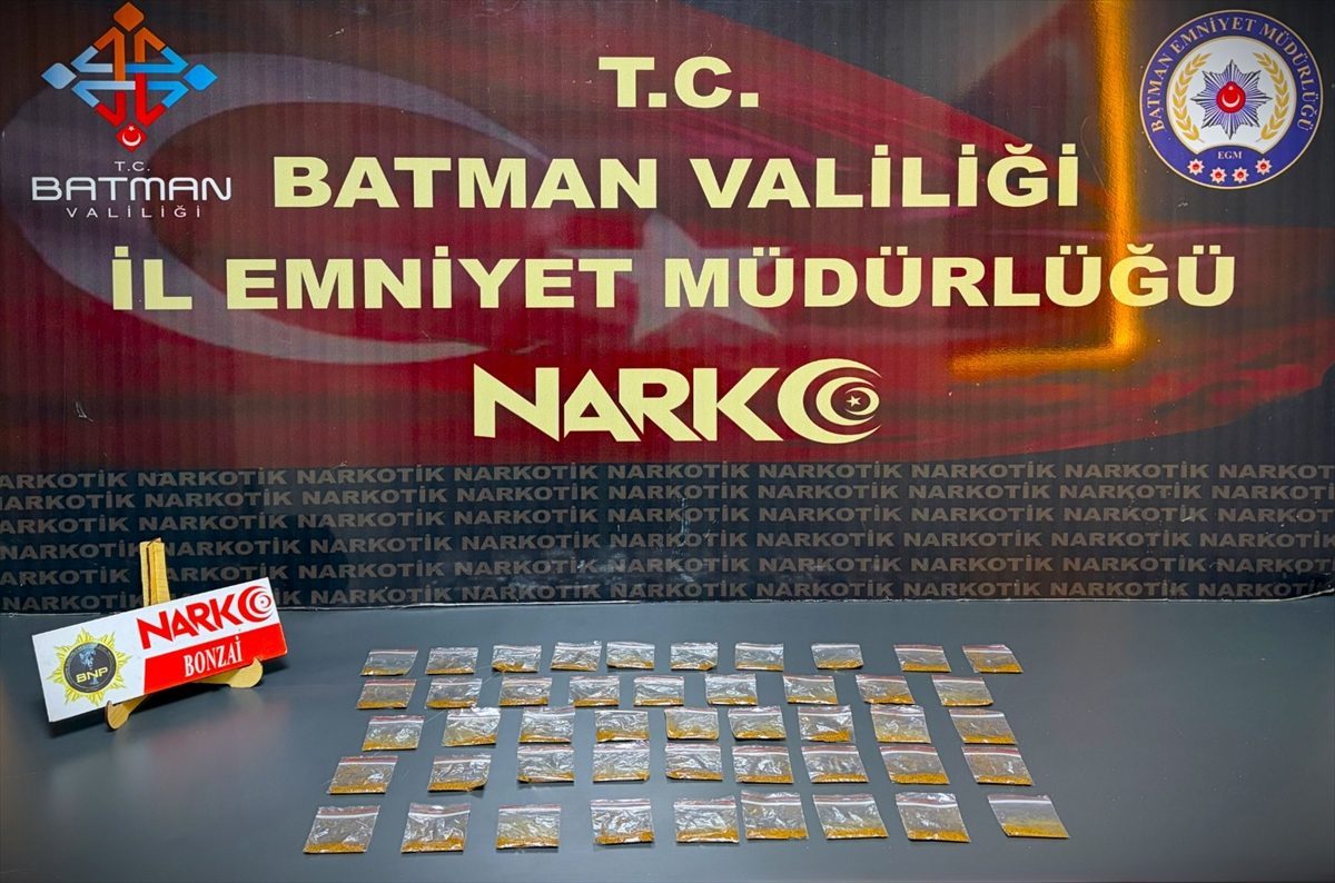Batman’da uyuşturucu operasyonunda yakalanan 6 zanlı tutuklandı