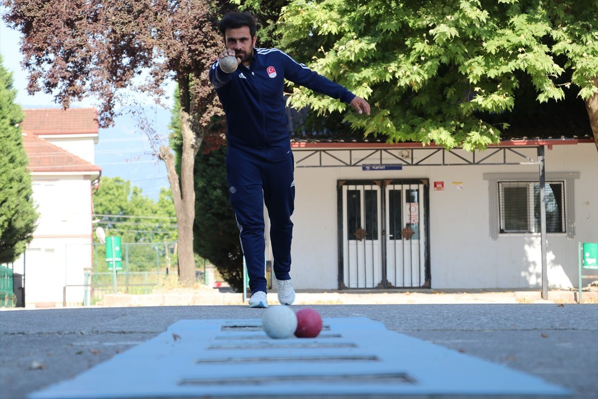 Beden eğitimi öğretmeni milli bocceci, kariyerindeki ilk altın madalyanın peşinde