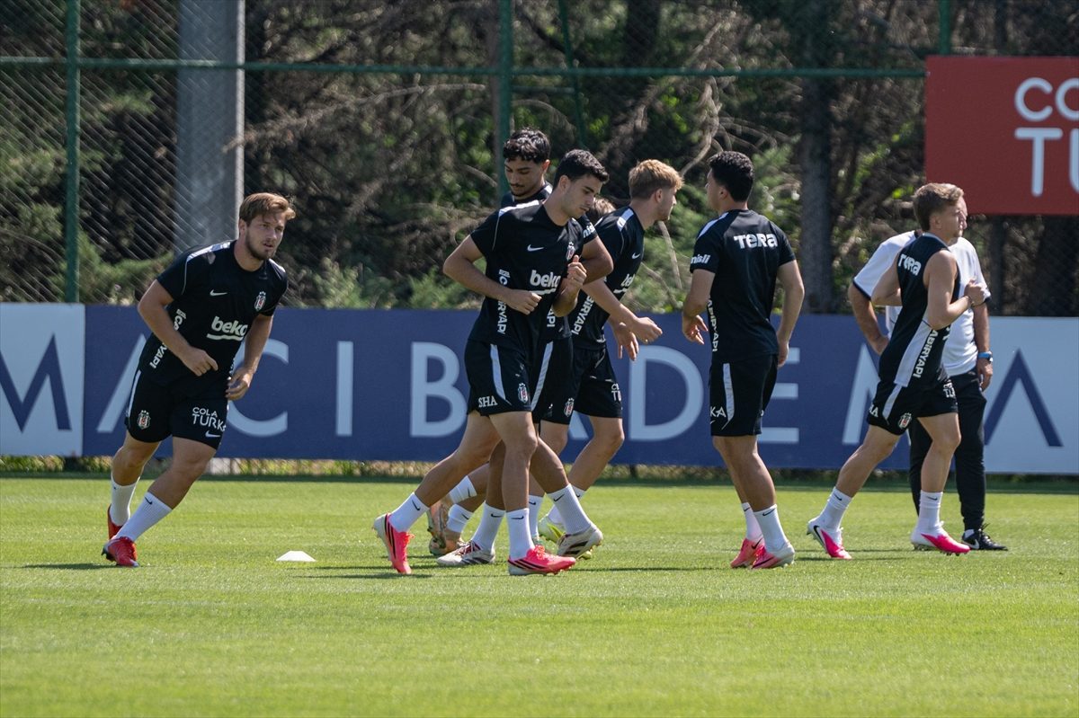 Beşiktaş, Midtjylland maçının hazırlıklarını tamamladı