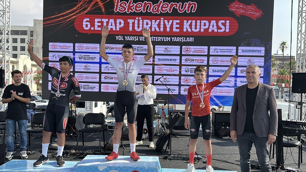 Bisiklette Türkiye Kupası 6. Etap Puanlı Yol Yarışları, Hatay’da başladı
