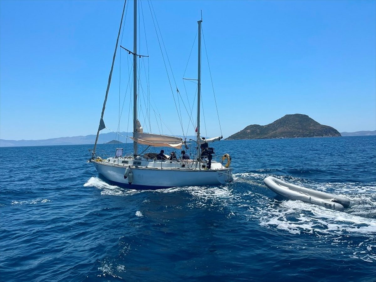 Bodrum’da 35 düzensiz göçmen yakalandı