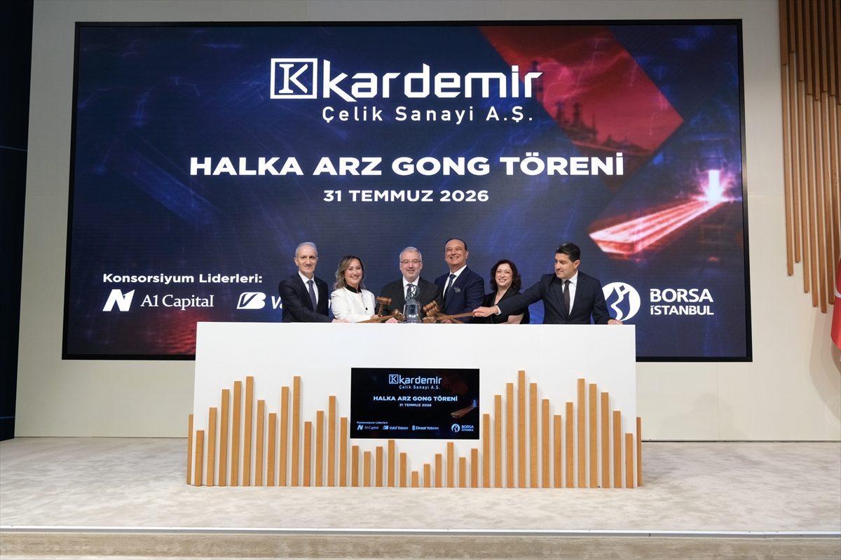 Borsa İstanbul’da gong Kardemir Çelik için çaldı