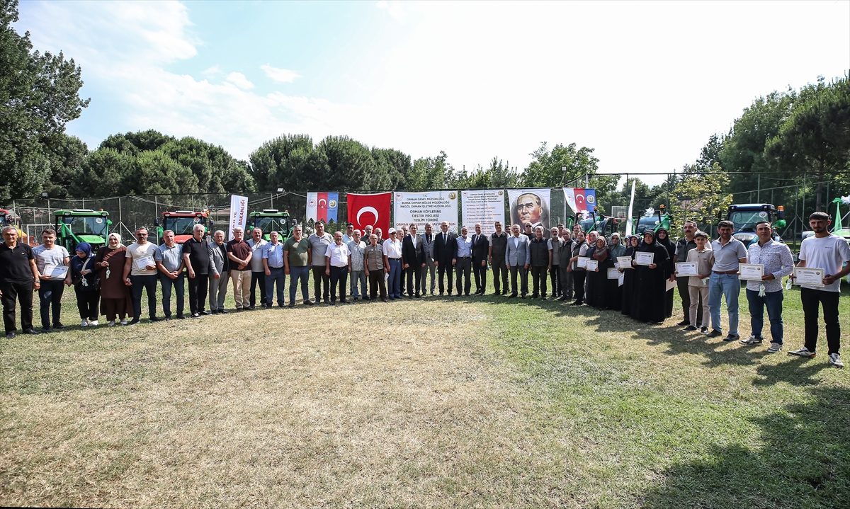 Bursa’da Orman Köylülerini Destekleme Projesi Teslim Töreni gerçekleştirildi