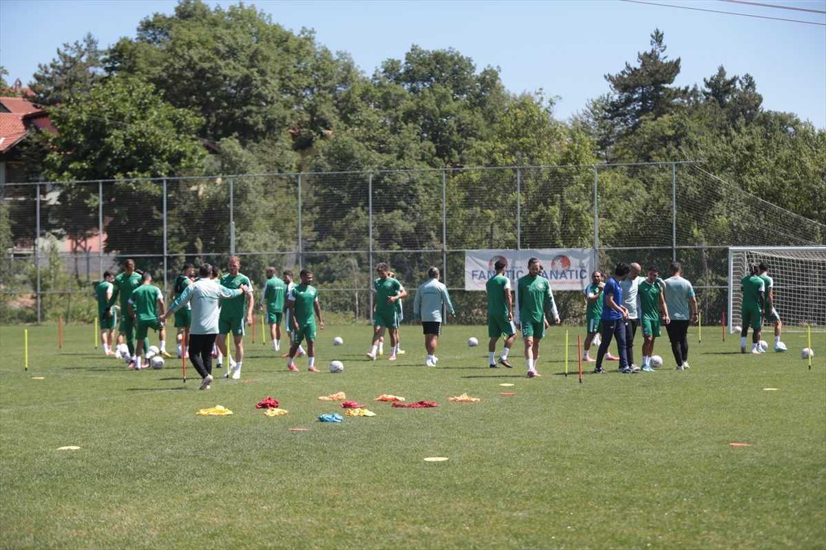 Bursaspor, yeni sezon hazırlıklarını Bolu’da sürdürdü