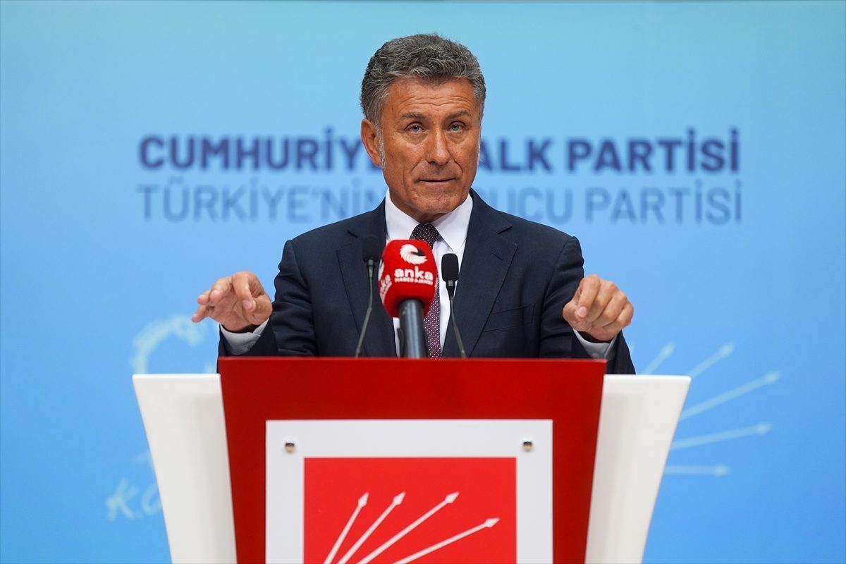 CHP Genel Başkan Yardımcısı Sarıbal, basın toplantısı düzenledi: