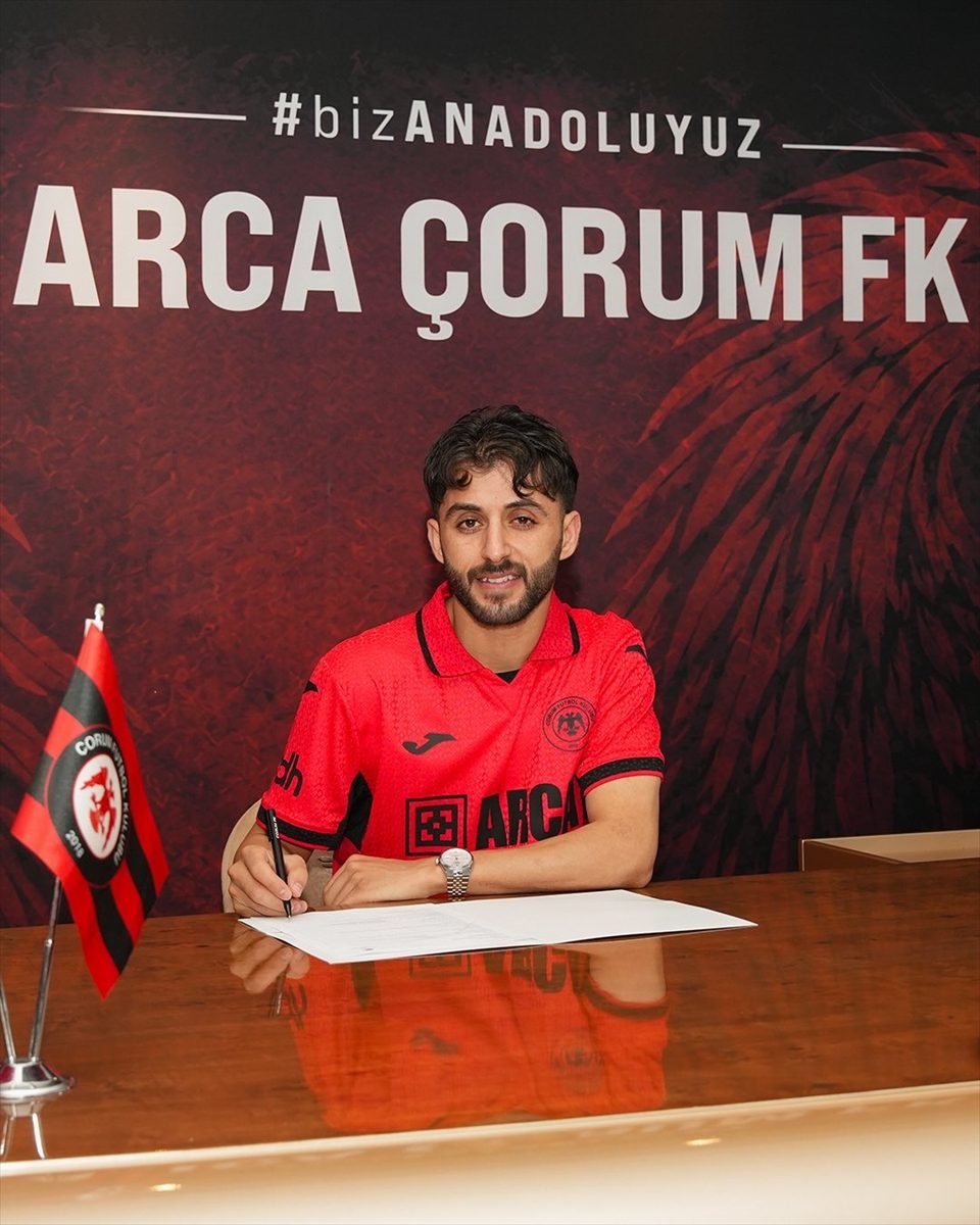 Çorum FK, Iraklı futbolcu Hasan Abdulkareem’i kadrosuna kattı