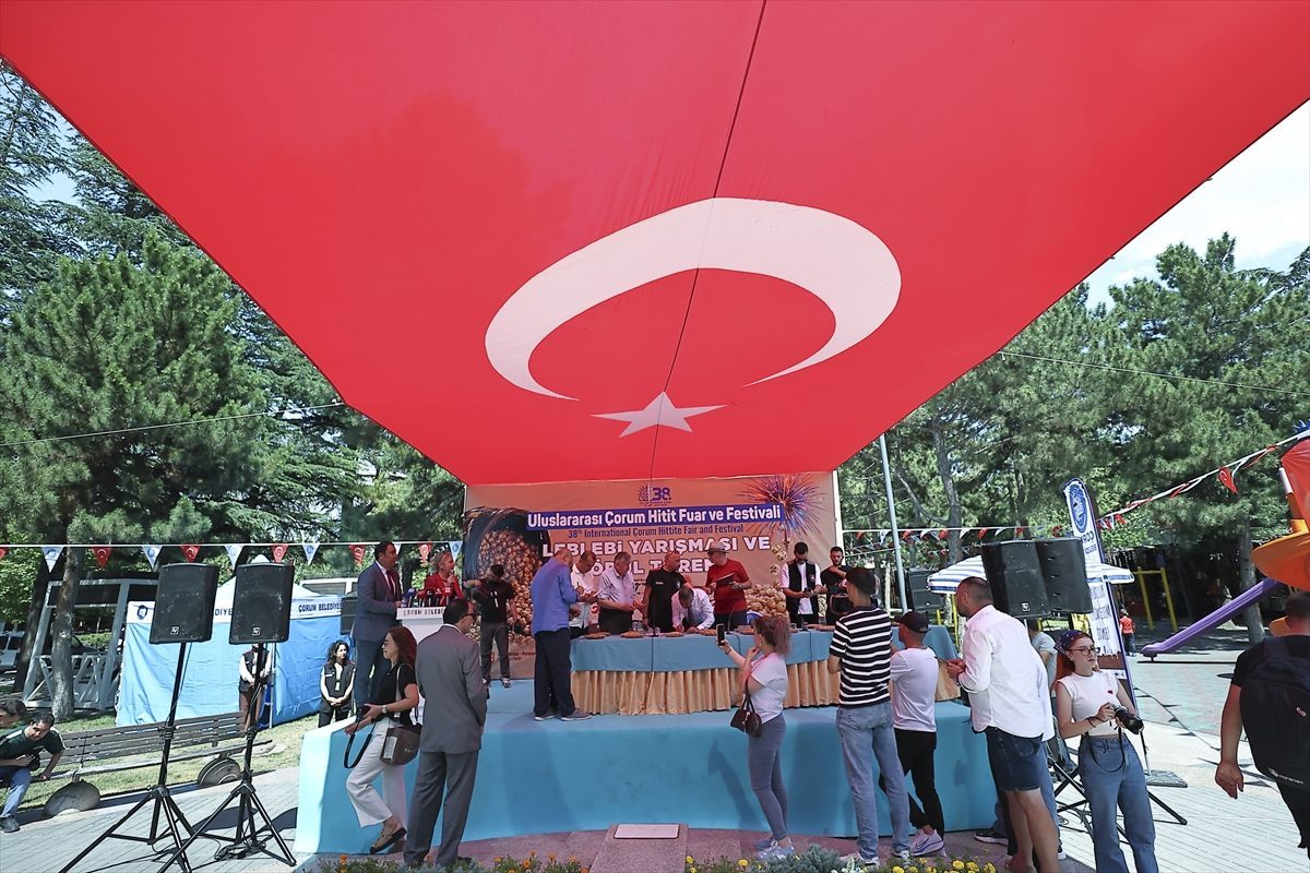 Çorum’un en iyi leblebi üreticileri belirlendi