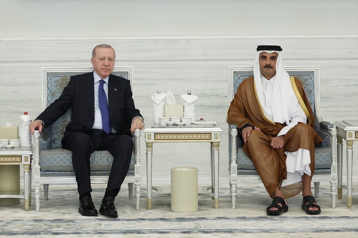 Cumhurbaşkanı Erdoğan, Katar’da