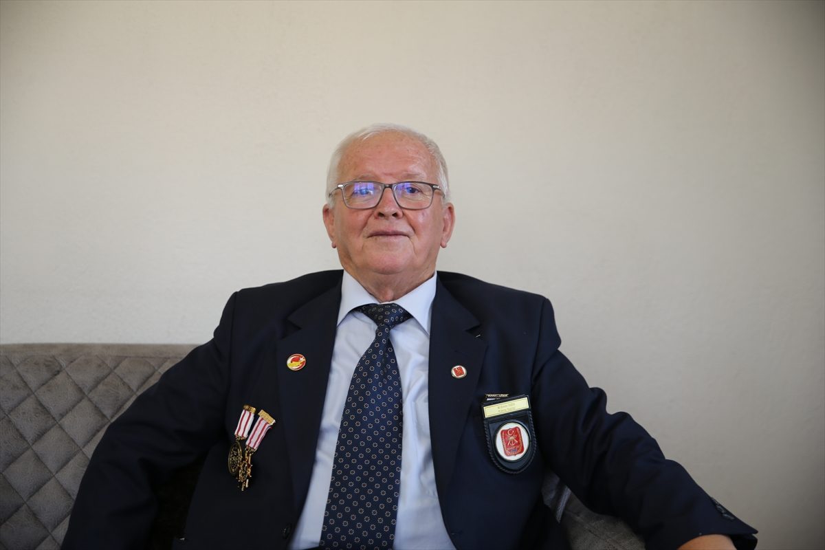 Denizlili gazi yarım asır önceki Kıbrıs mücadelesini gururla hatırlıyor