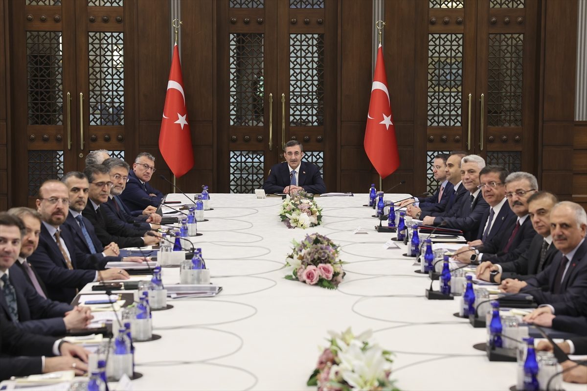 Ekonomi Koordinasyon Kurulu, Cumhurbaşkanı Yardımcısı Yılmaz başkanlığında toplandı