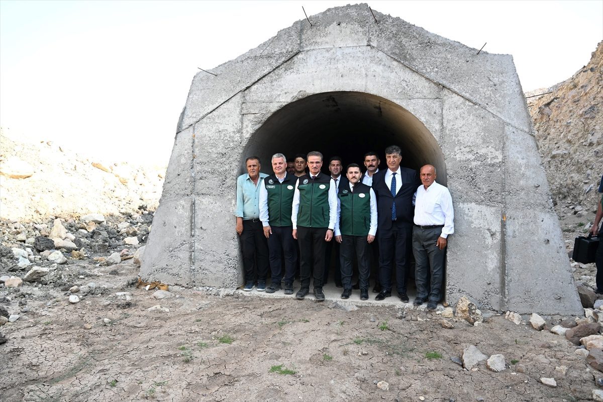 Erzurum’da tarım arazilerini sulayacak Küçüktüy Barajı’nın 2028’de su tutması hedefleniyor