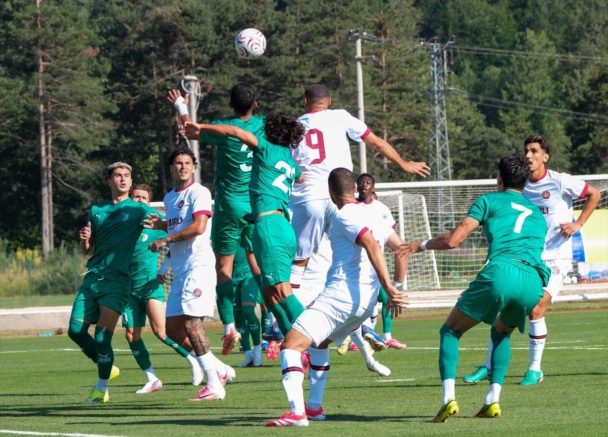 Futbol: Hazırlık maçı