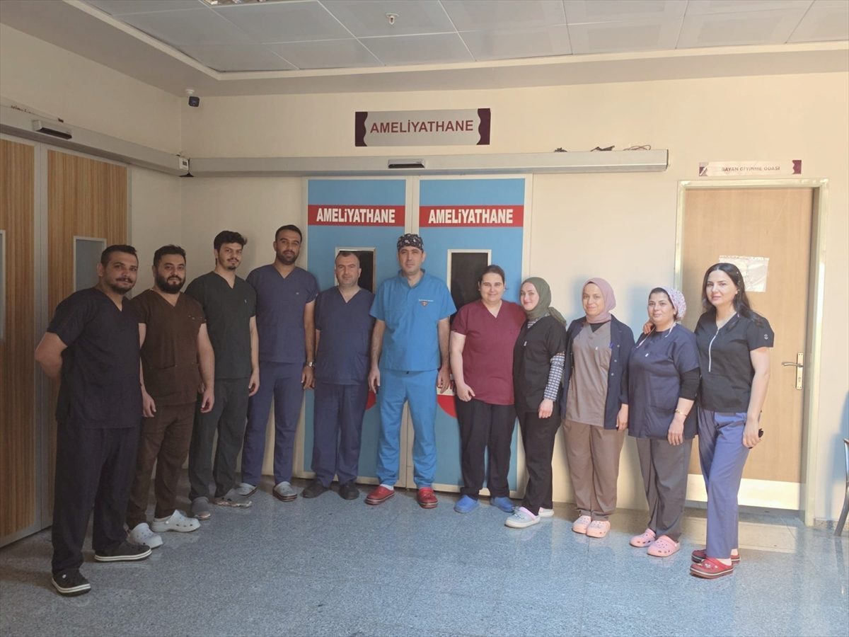 Gaziantep’te bir hastanın rahminden 2,5 kilogramlık miyom çıkarıldı