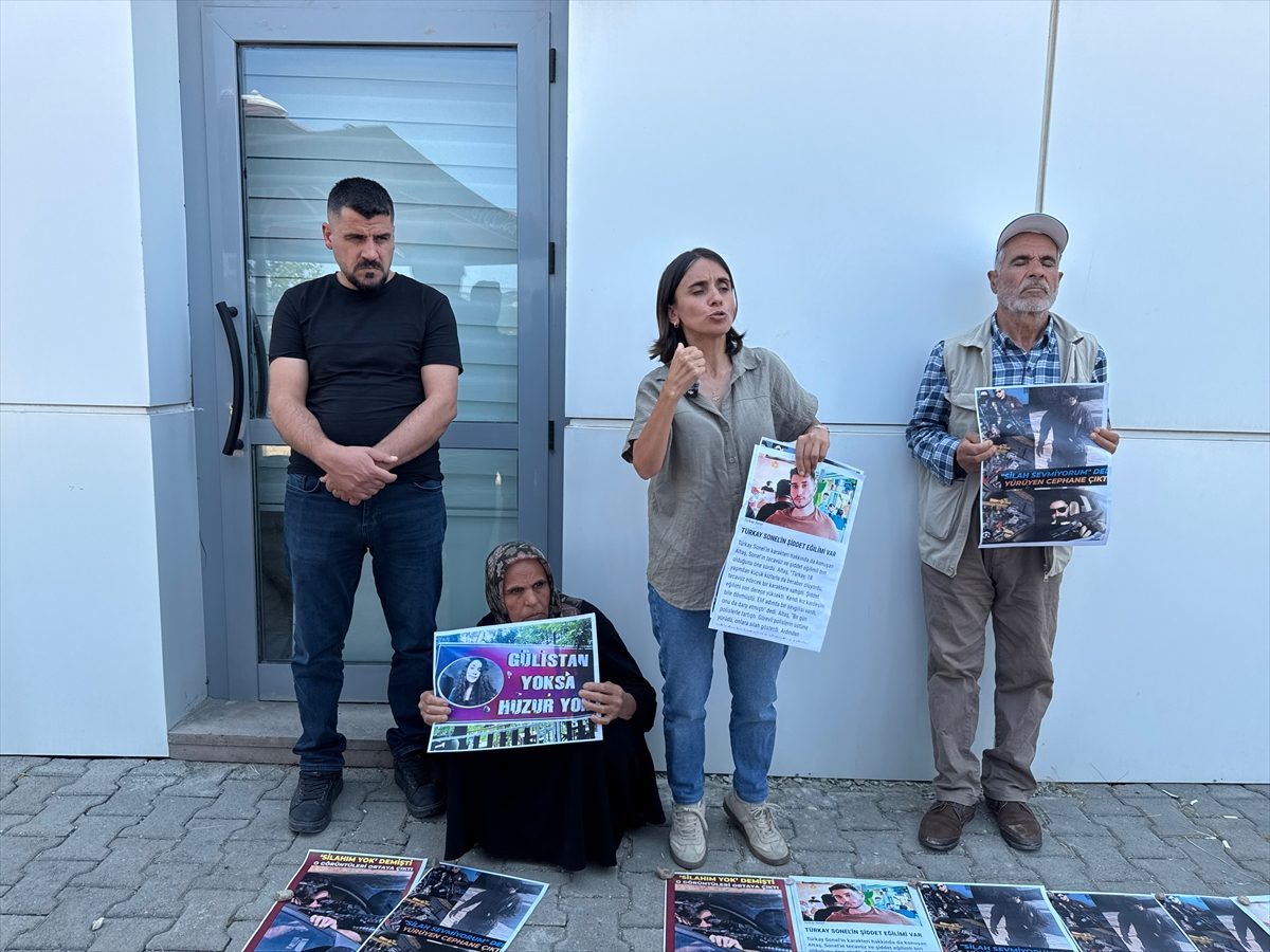 Gülistan Doku’nun annesi ve ablası Tunceli Adliyesi önünde açıklama yaptı