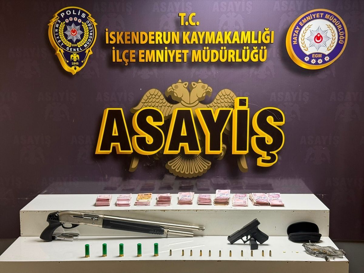 Hatay’da otomobil ve iş yerine silahla ateş açan kişi tutuklandı