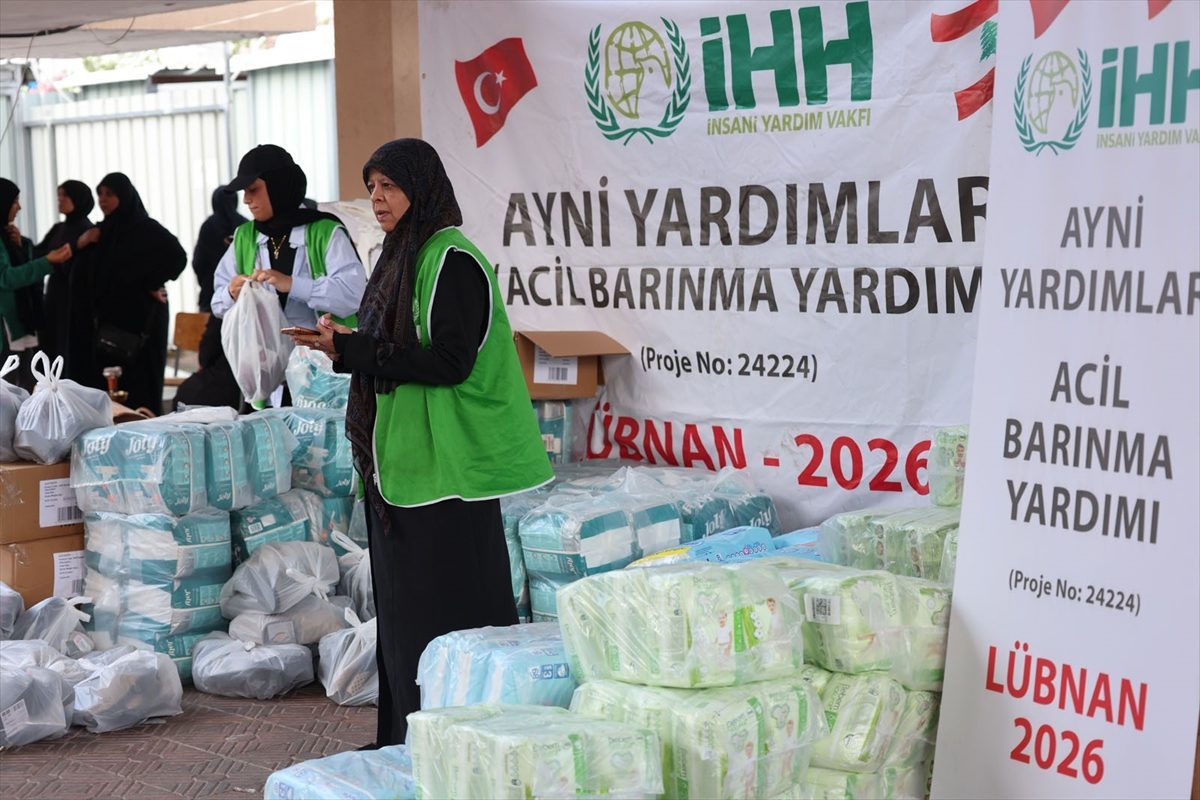 İHH, Lübnan’da yardım çalışmalarına devam ediyor