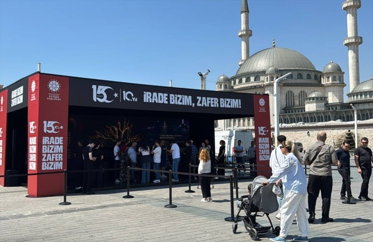 İstanbul’da 15 Temmuz şehitlerini anmak için özel anı alanları kuruldu