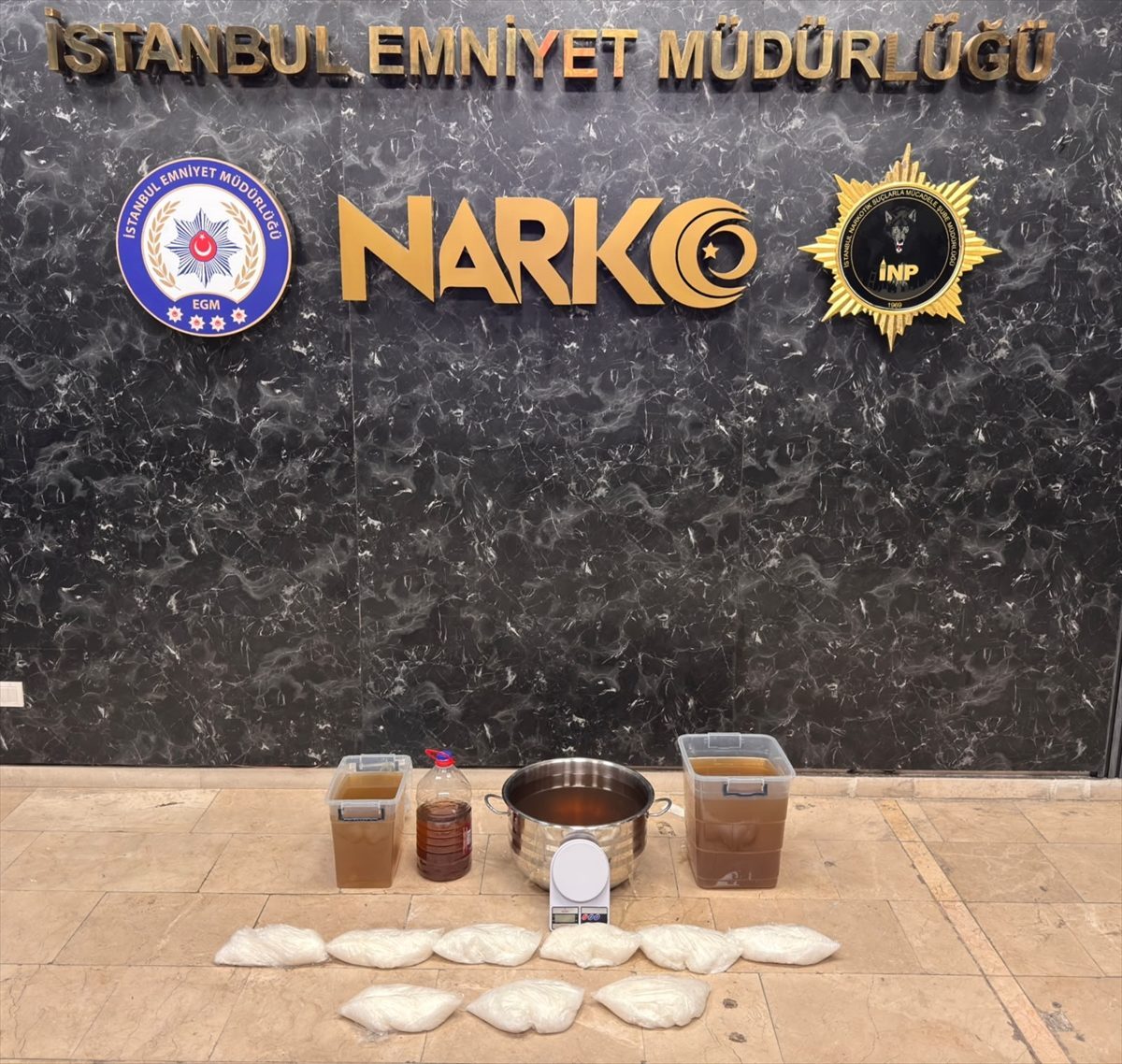 İstanbul’da düzenlenen operasyonlarda 151 kilogram uyuşturucu ele geçirildi