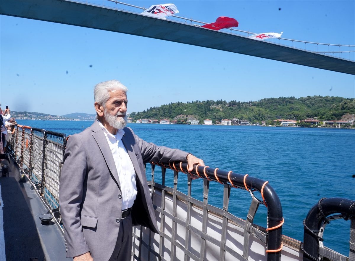 İstanbul’da şehit aileleri ve gaziler Boğaz turu etkinliğinde buluştu