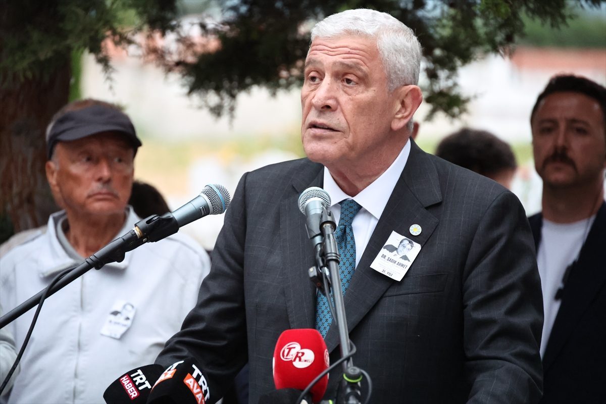 İYİ Parti Genel Başkanı Dervişoğlu, Batı Trakya Türk toplumunun lideri Sadık Ahmet’i anma törenine katıldı
