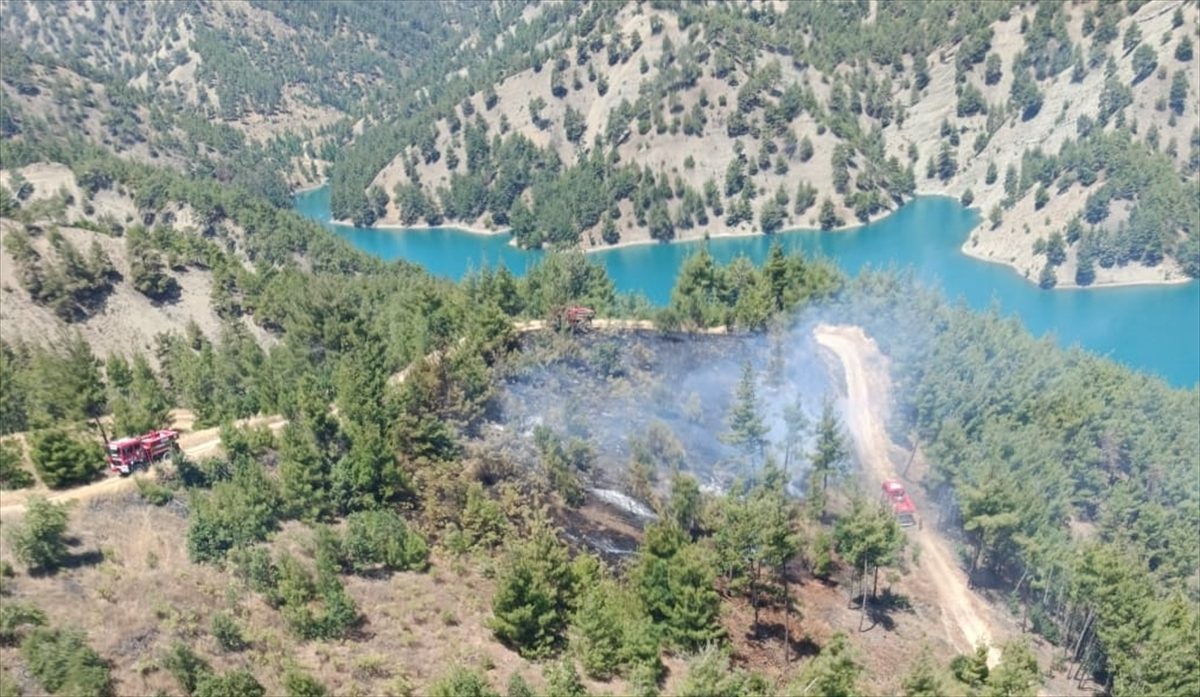 Kahramanmaraş’ta çıkan orman yangını kontrol altına alındı