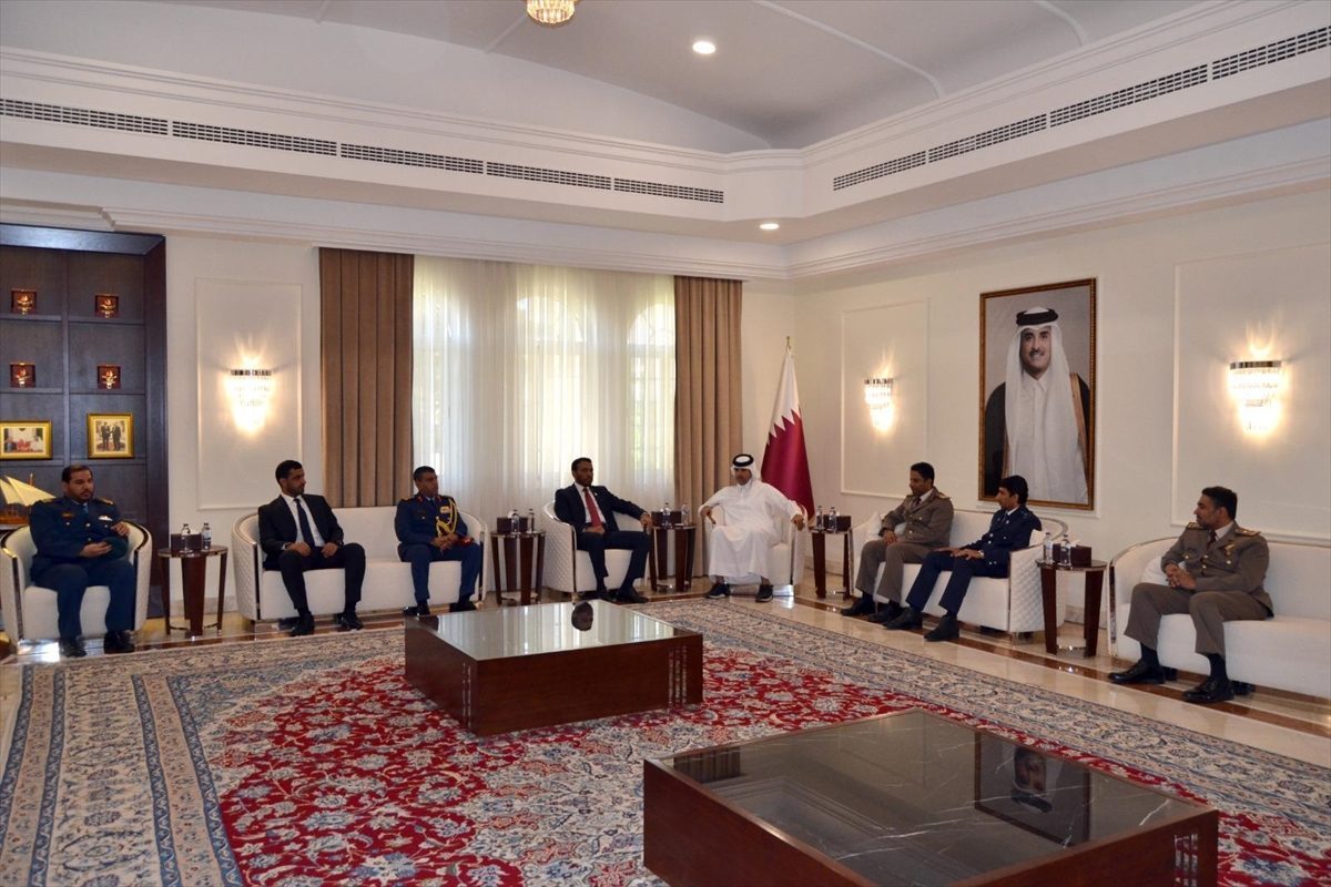 Katar’ın Ankara Büyükelçiliğinde eski Emir Şeyh Hamad bin Halife Al Sani için taziye kabulü yapıldı