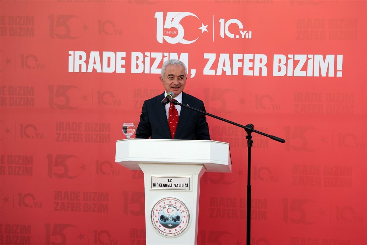 Kırklareli Valisi Turan, şehit aileleri ve gazilerle bir araya geldi: