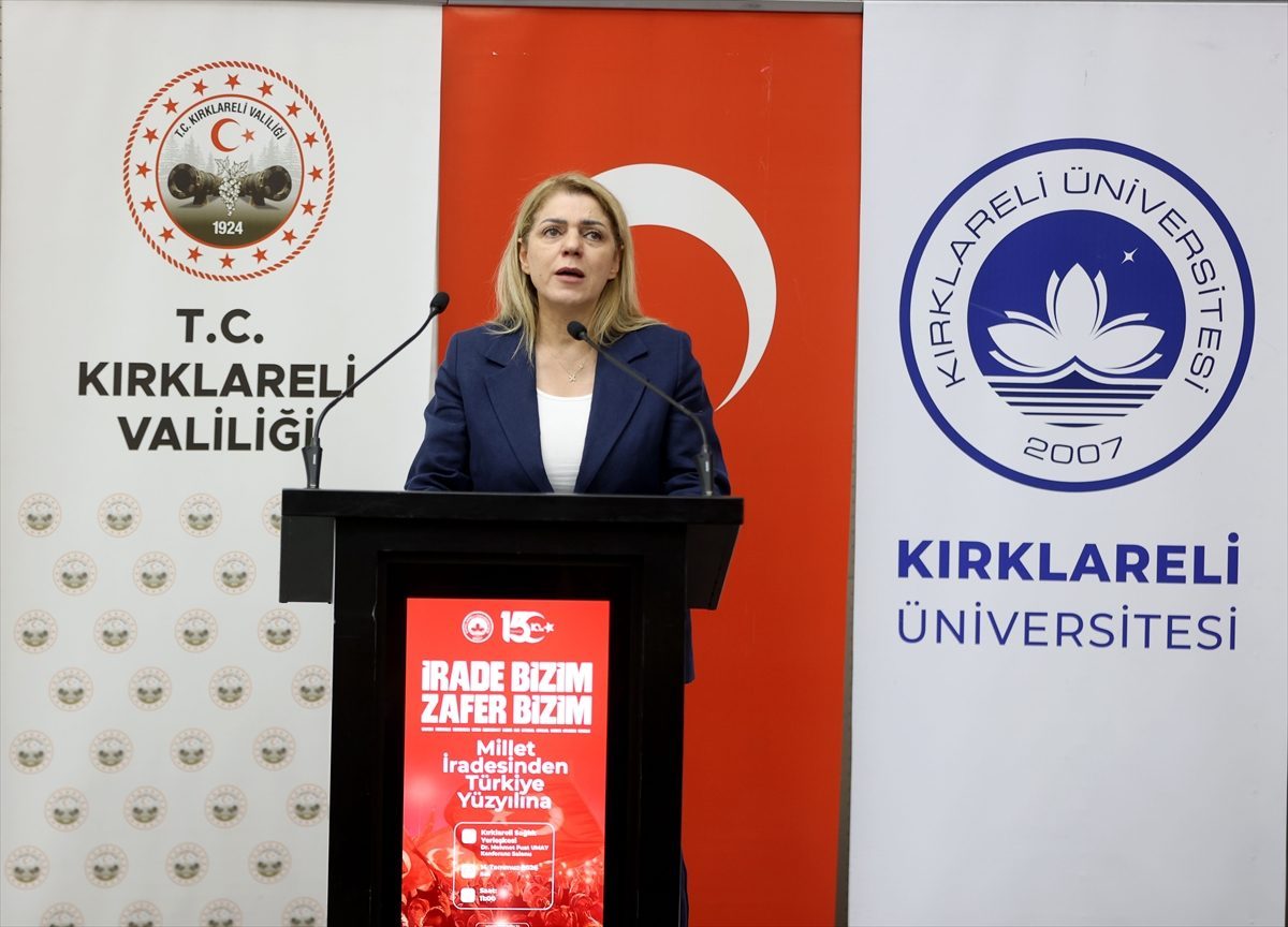 Kırklareli’nde “İrade Bizim, Zafer Bizim” konferansı düzenlendi