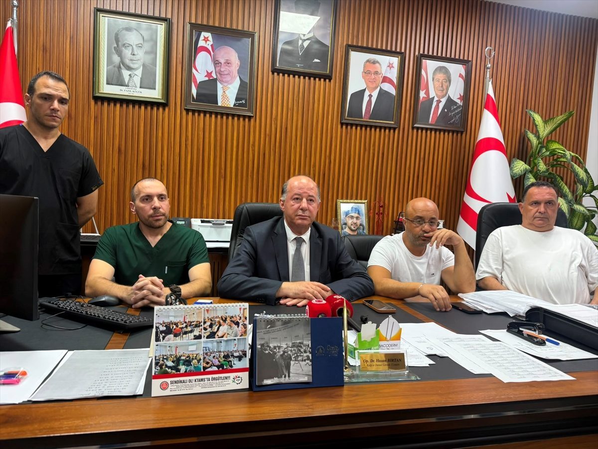 KKTC Sağlık Bakanı Dinçyürek, Cumhurbaşkanı Erhürman’ın sağlık durumunun stabil olduğunu belirtti