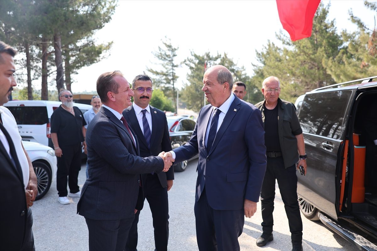 KKTC’nin 5. Cumhurbaşkanı Ersin Tatar, Mersin’de ziyaretlerde bulundu