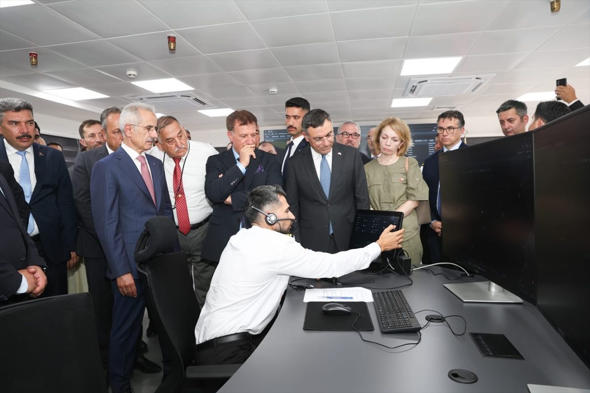 KKTC’ye kurulan Gemi Trafik Hizmetleri Sistemi’nin açılış töreni düzenlendi