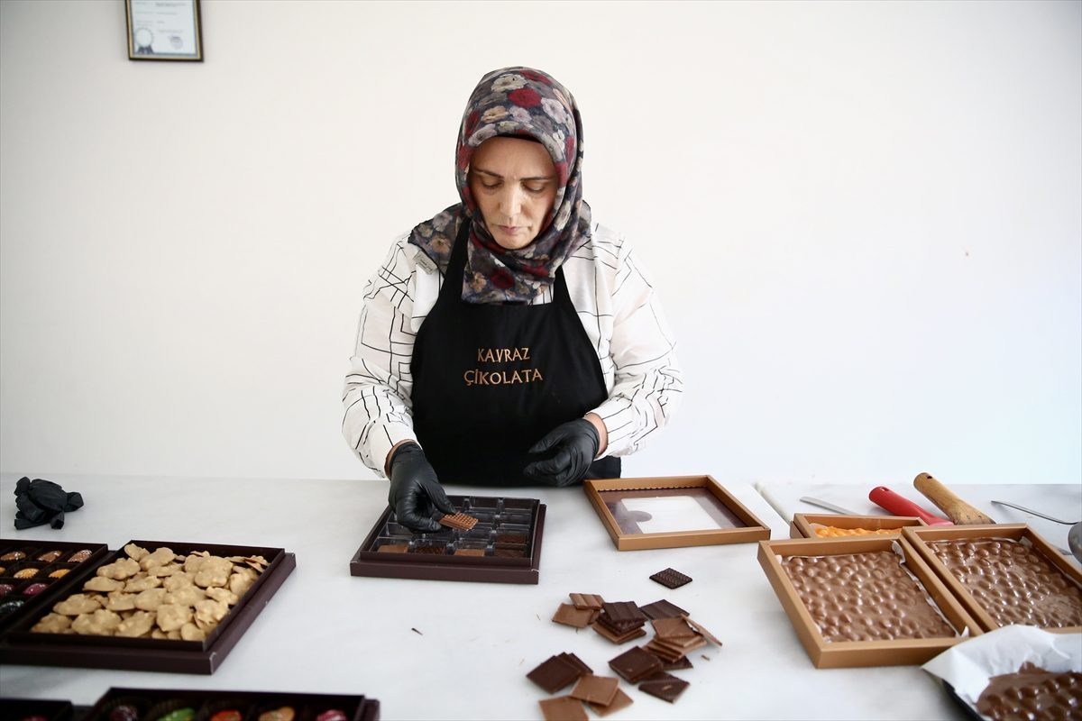 Kooperatif kuran kadınlar fındığa çikolatayla değer kattı